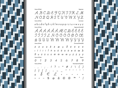 Kabella (FREE!) full character set font type design typeface typography