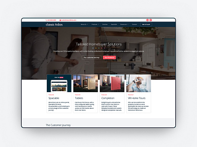 CLASSIC FOLIOS branding customer journey ecommerce experience design house icon interface shop typography ui ux vr website website design