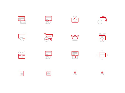 One line icons 4 mobile icon icon design icon set lineicons vector