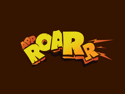 App Roarr app approarr branding crowdstudio game logo rahulchandh