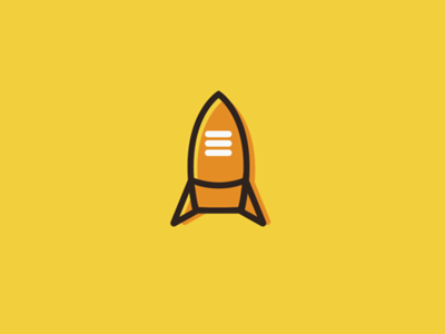 Rocket Pandit branding india indian logo logodesign pandit rocket rocket pandit yellow