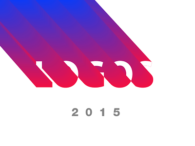 Logo Folio 2015 app application behance branding clean graphic ios logo logofolio minimal typography uiux