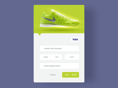 Credit Card Checkout - Daily UI 002 beginner challenge check out clean credit card daily ui pop up product simple ui uiux