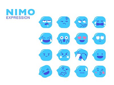 Nimo Expression cartoon expression illustration