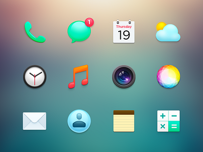 Mobile OS Icons