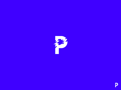 P mark brand branding logo logofolio mark p