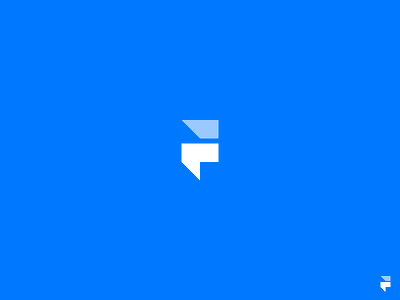 F mark brand branding f logo logofolio mark