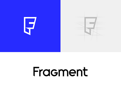 F for Fragment brand branding f logo logofolio mark