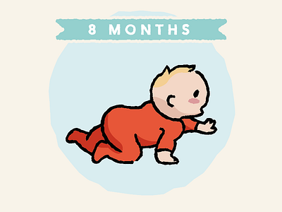 Baby Achievement by James Alegria on Dribbble