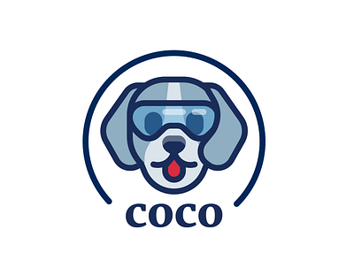 COCO content consumption icons illustration logo pupper puppy science illustration vector