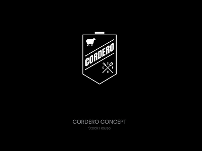 CORDERO concept bbq branding design graphic design grill house logo meat restaurant steak