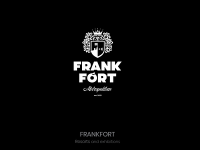 FRANKFORT branding design logo typography vector