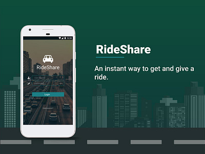 Ride Share cabs sharing taxi