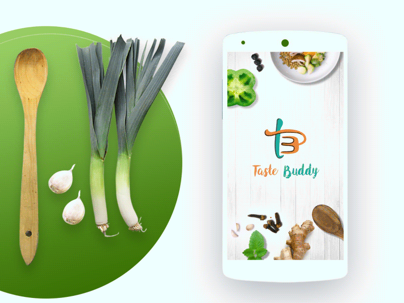 TasteBuddy | Chatbot which helps to make healthy food android chatbot design food health ux