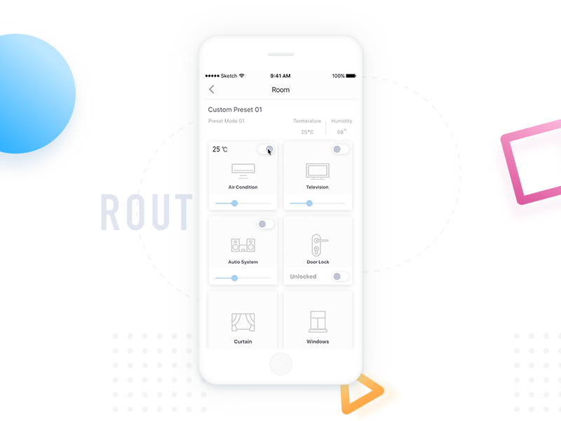 Smart Router Room Page