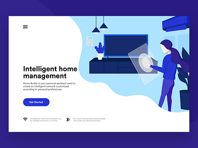 Landing Page automation drawing home illustration landing page sketch ui ux website