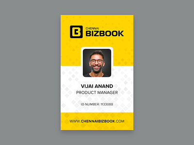 Chennai BizBook ID Card