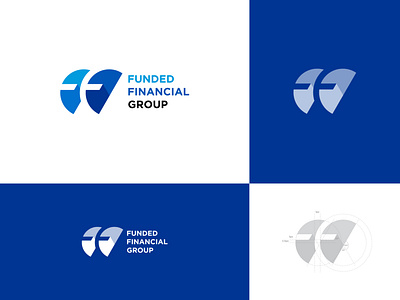FUNDED FINANCIAL GROUP branding branding concept corporate logo design logo