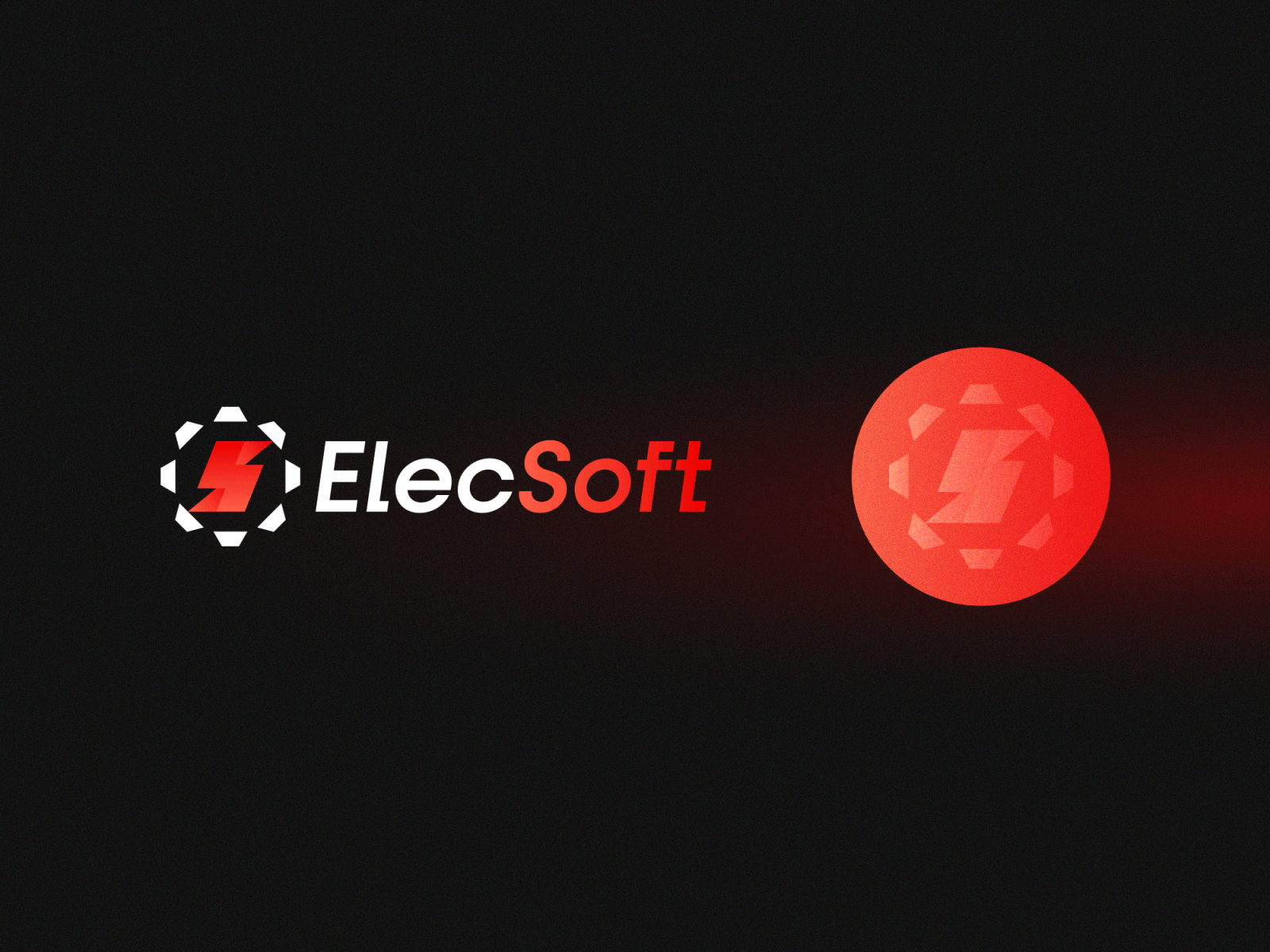 ElecSoft brand identity electrical logo electrical service logo logo design s electric logo