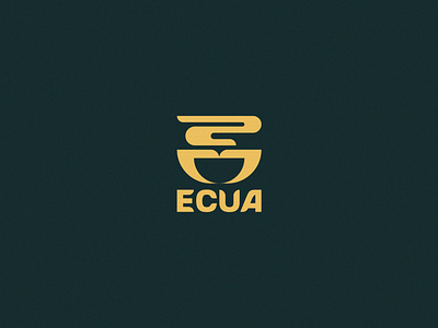 ECUA aqua beverage branding branding mark dribbble drick eco friendly logo logo design logo maker luxury minimal mark modern premium branding vector