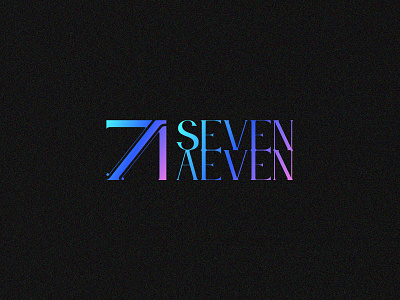 Seven Aeven 7a mark aeven branding branding concept corporate family gradient logo logo design luxury luxury logo modern premium seven vector