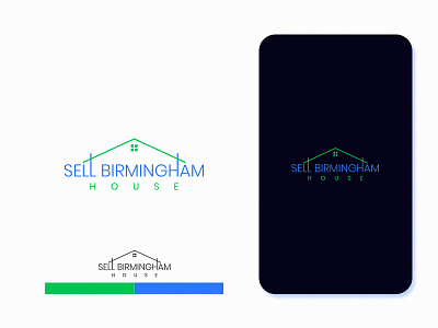 Sell Birmingham House branding branding concept house logo logo real estate real estate agency sell