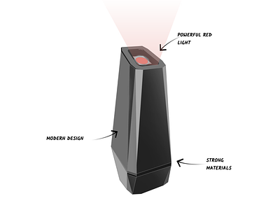 Light Therapy Device Drawing Version