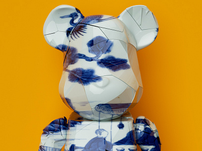 Originalplan Chinese Transitional Period Ceramic Be@rbrick