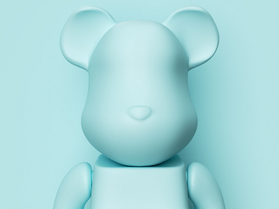 Originalplan Pantone 628 U Bearbrick 3d c4d dailies design maxon