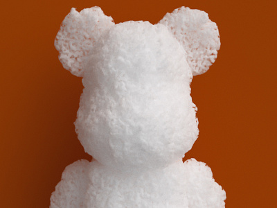 Foam Be@rbrick 3d c4d design macos maxon