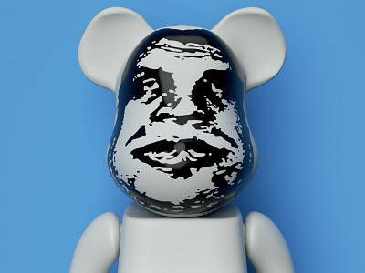 Originalplan Andre The Giant Be@rbrick