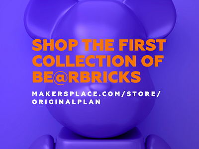 Shop Be@rbricks now in 5K. 3d c4d character collectibles design designertoys modeling rendering