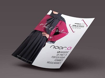 Flyer a5 for muslim's clothes
