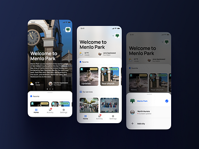 Home UI app mobile ui ux