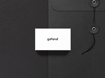 galland° - Personal logo design graphic graphic design identity logo logo design