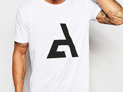 Personal Logo "T-Shirt" brand design dressed fashion graphic identity logo minimal monogram shirt t shirt white
