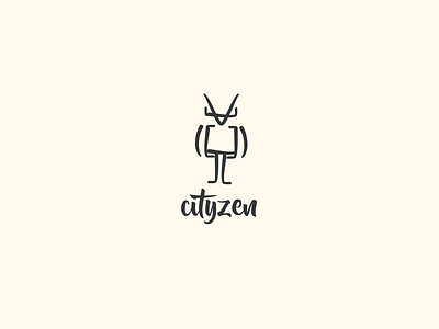 CityZen - Independent Publishing book branding editorial font design glyphs human book illustrator independent publishing lettering logo design logos logotype round brackets typography vector