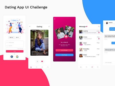 Dating App android app booking branding design logo mobile ui ux