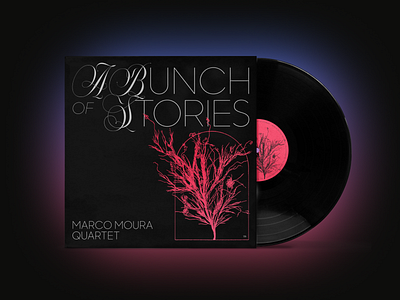 A Bunch of Stories • Album Cover & Artwork design editorial graphic design illustration music