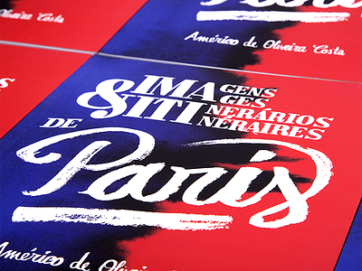 Images & Itineraries of Paris book brasil editorial france graphic design illustration lettering