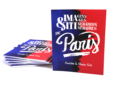 Images & Itineraries of Paris book brasil editorial france graphic design illustration lettering