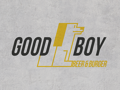 LOGO DESIGN / GOOD BOY BEER&BURGER