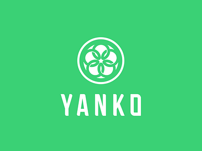 LOGO DESIGN / YANKO FLOWER branding design graphic logo