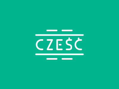 Czesc typography