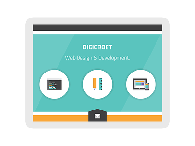 Digicraft layout concept layout web webdesign