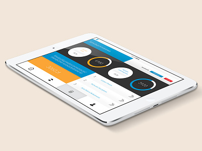 Mobile Banking App Convept app application ios ipad