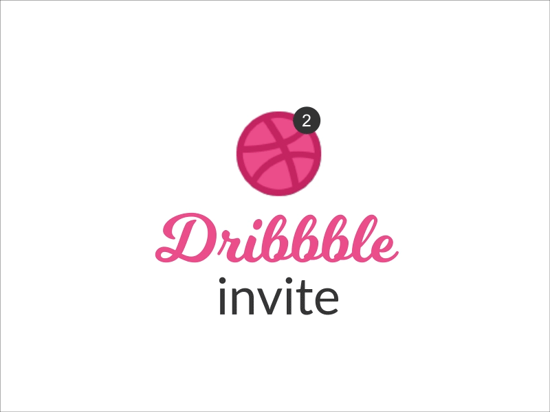 Dribbble 2x invite 2x invite ball. dribbble invite invite shot troster