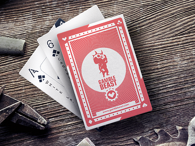 Gamble Beast playing cards set