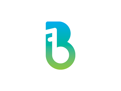 B Music Logo b brand logo music