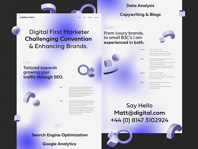 Digital Marketing Landing Page